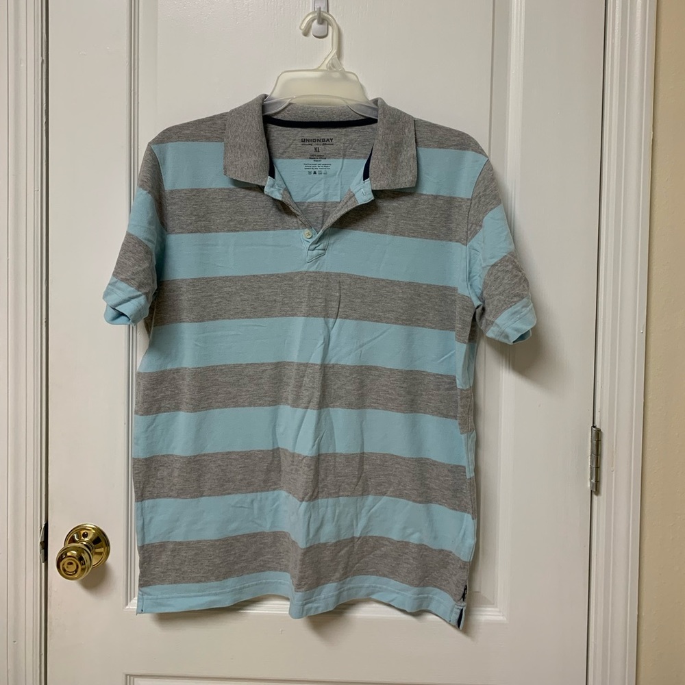 Unionbay XL striped polo